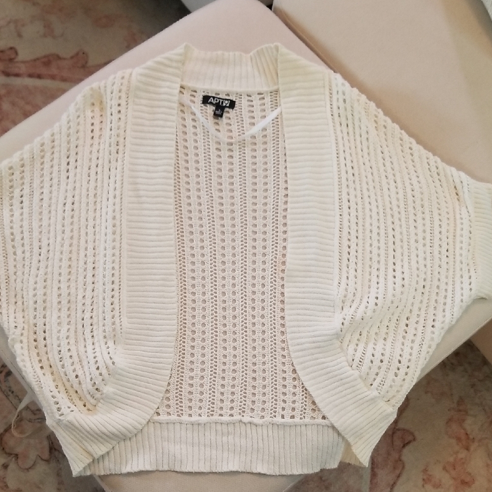 Apt 9 Cream Sweater